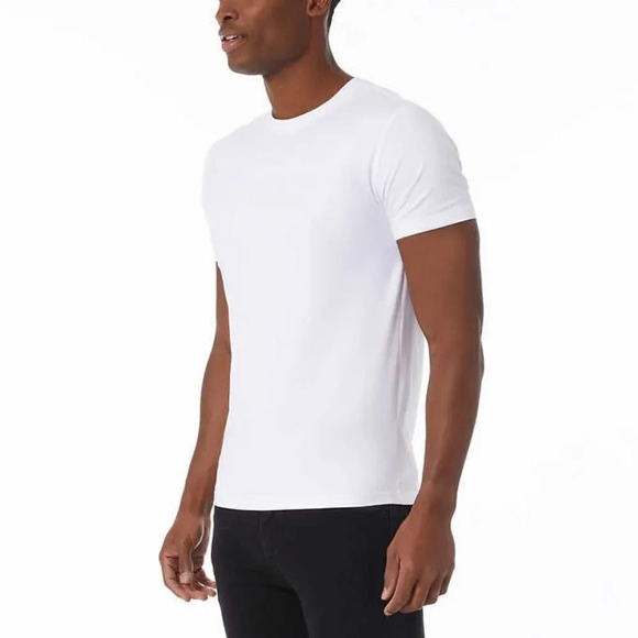 32 Degrees Men's Cool Tee, 3-pack t-shirt XXL White - Picture 2 of 6